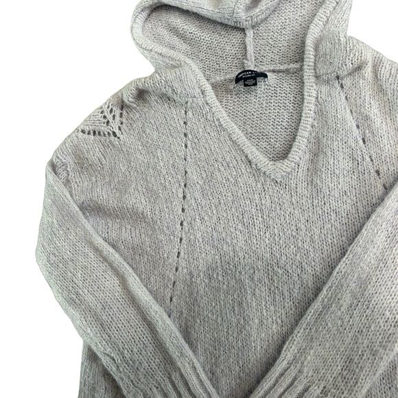 Lilac Knit Hoodie - Picture 3 of 6